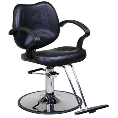 Mae’s Black Barber Chair
